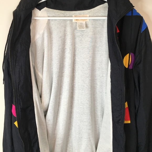 Unique 90s geometric shapes North Country jacket size L - Picture 5 of 6